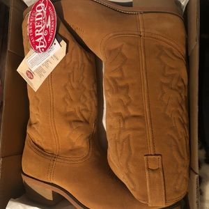 Men’s Laredo Suede Cowboy Boots 11E